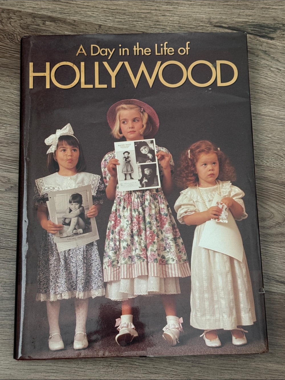 A Day in the Life of Hollywood Coffee Table Book (1992 Vintage Cover)